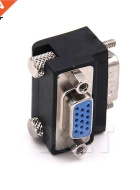 Hot Sale 90 Degree Right Angle 15 Pin VGA SVGA Male to Fema