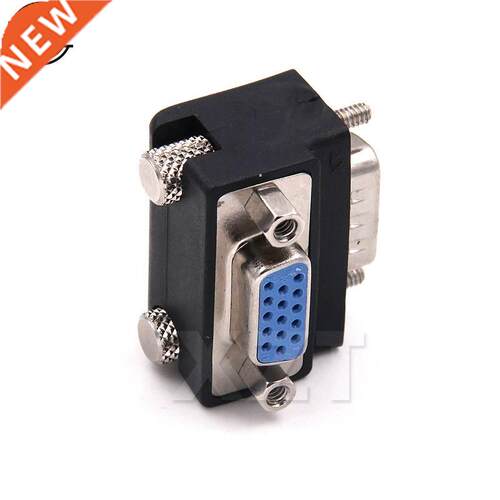 Hot Sale 90 Degree Right Angle 15 Pin VGA SVGA Male to Fema