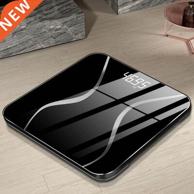 Bathroom Weighing Scale Smart Body Scales LCD Display Glass