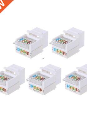 5pcs CAT5E UTP Network Module Tool-free RJ45 Connector