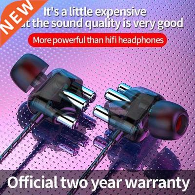 Earphones 3.5mm In-ear Wired Control Sport Headset Wired