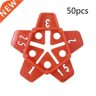 50 pcs Reusable Level Wedges Tile Spacers For Flooring Wall