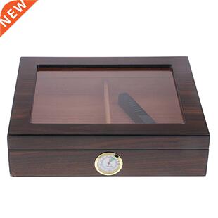 Cedar Wood Travel Cigar Humidor Case w/ Humidifier 20