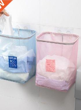 1Pcs Wall-Mounted Dirty Laundry Basket. Collapsible Storage
