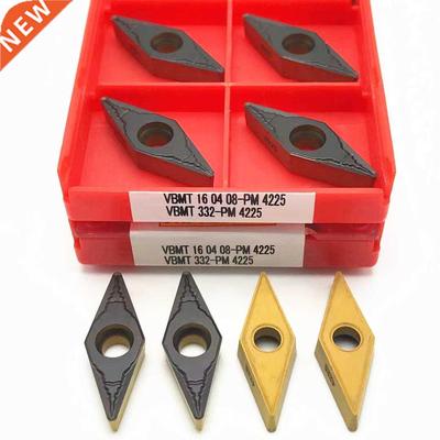10Pcs VBMT160408 PM 4225 CNC turning tools Carbide alloy in