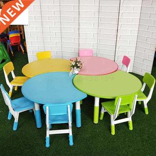 Children's table justable lifting student desk new