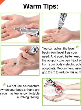 5 in 1 Body Massager Electronic Acupuncture Pen Multi Func