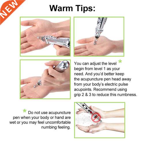 5 in 1 Body Massager Electronic Acupuncture Pen Multi Func