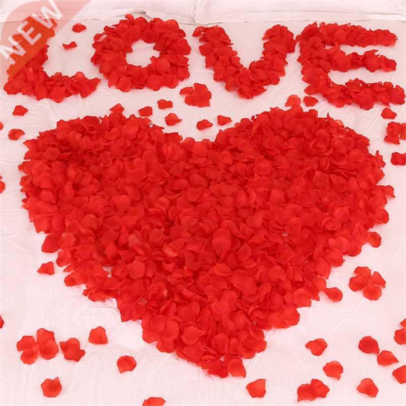 100/200/500/2000 pieces artificial rose petals artificial fl