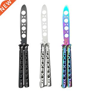 Portable Practice Butterfly Knife Foldable Butterfly Knife A
