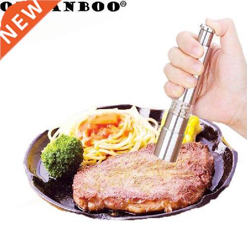 ORGANBOO 1PC Stainless steel manual salt and pepper grinder