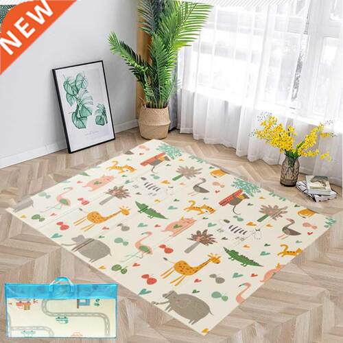 Foldable Crawling Carpet Kids Game Activity Rug Folding Blan