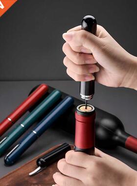 Air Pump Wine ottle Opener Pen Style Se Portale Pin Cork
