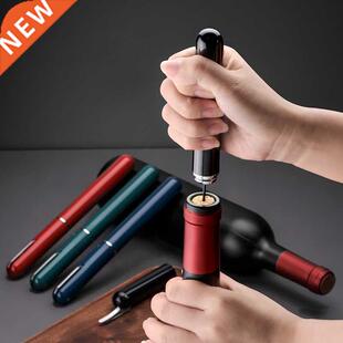 Air Pump Wine ottle Opener Pen Style Se Portale Pin Cork