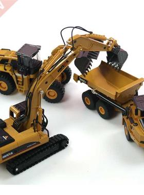 HUINA 1:50 dump truck excavator Wheel Loader Diecast Metal M