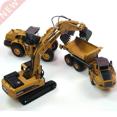 HUINA 1:50 dump truck excavator Wheel Loader Diecast Metal M