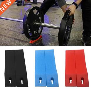 2Pcs Weightlifting Silicone Mt Brbell Dumbbell Trining Pr