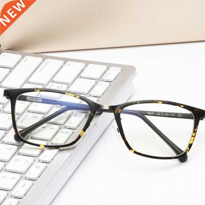 Glasses Unisex Optical Frame Anti Blue Light Lens Vintage Ey