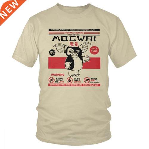 Your Pet Mogwai Gremlins T Shirt for Men 100% Cotton Awesome