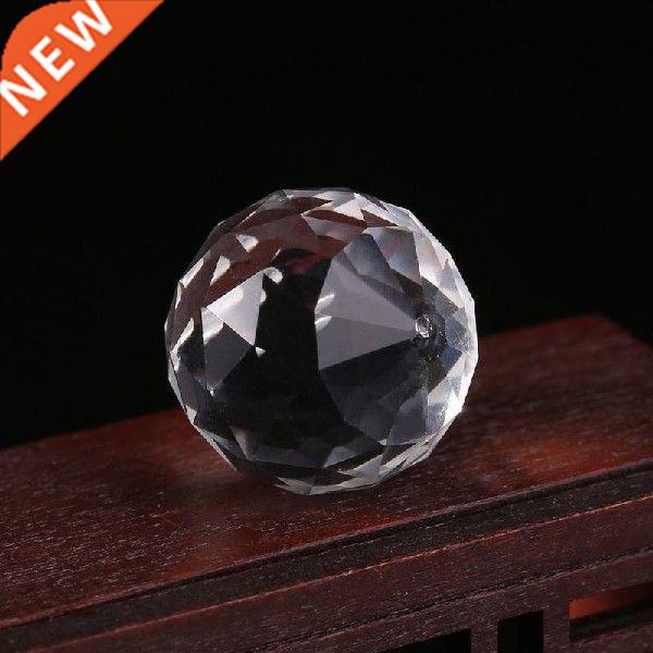 Clear Crystal Lamp Ball Hanging Prism Suncatcher Wedding Dec