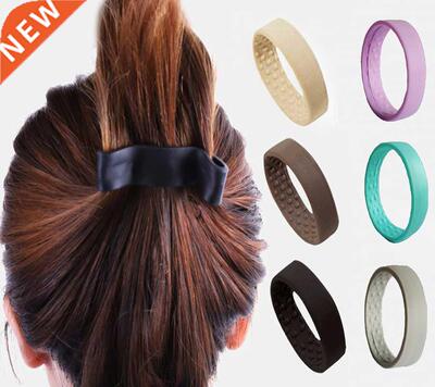 Slcone Har Te Woman Grl tal magc Foldable Harband Mu