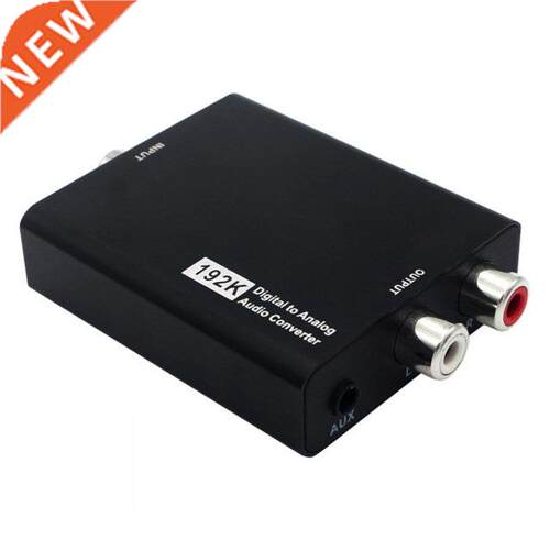 Digital to Analog Audio Converter Plastic .5mm Jack DAC Con