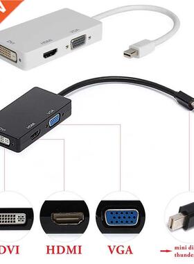 3 in 1 Mini DP DisplayPort to HDMI DVI VGA Display Port Cabl