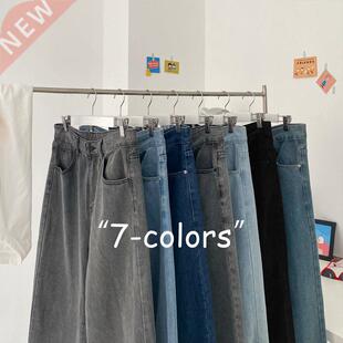 PR Men's Jeans Casual Male Trouser Streetwear Oversi