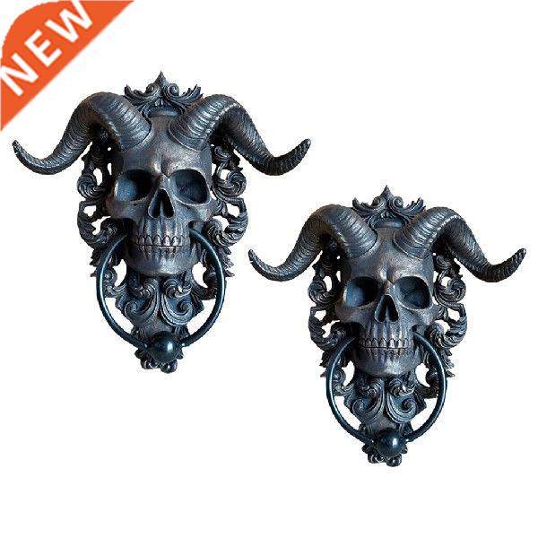 Ram Sheep Skull Heads Collection with Horns Wall Mounted