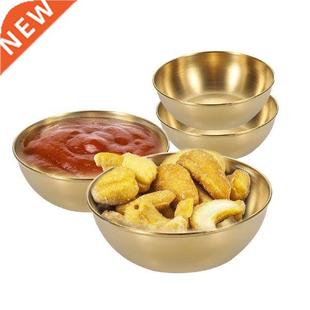 Dipping Sauce Bowl Mini Individual Saucers Bowl 4 Pcs Round