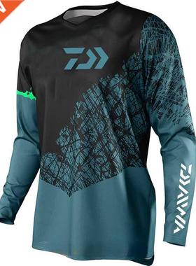 Spot brand new Outdoor Summer Men's Fishing Shirt Moisture W