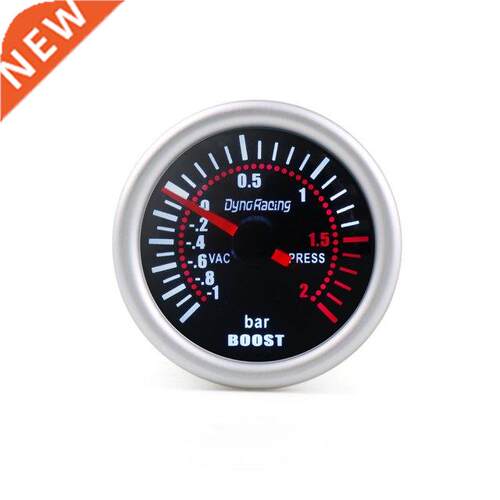 Dynoracing 2''52MM Turbo Boost Gauge  BAR Mechanical White
