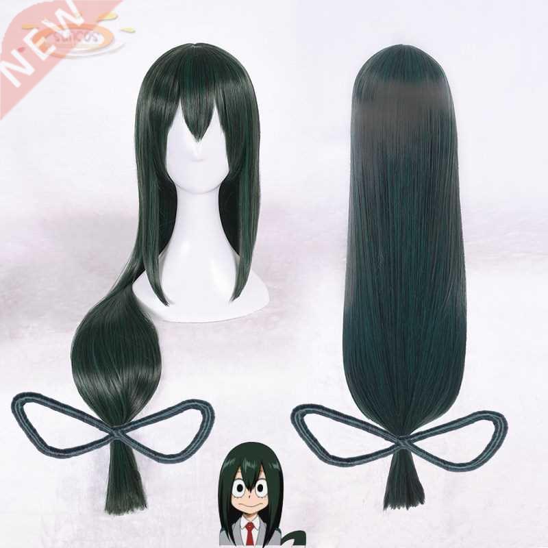 My Hero Academia Baku no Hero Asui Tsuyu Dark Green Long St