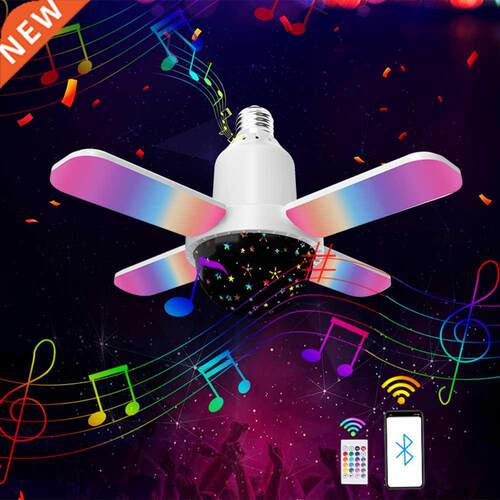 E27 Led Bulbs Smart Decke Lampe Bluetooth Musik Lampe Rgb