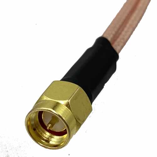 RG316 SMA Male Plug to Dual SMA Female Jack Bulkhead Connect