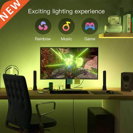 RGB Desktop colorful atmosphere music night light strip WIFI