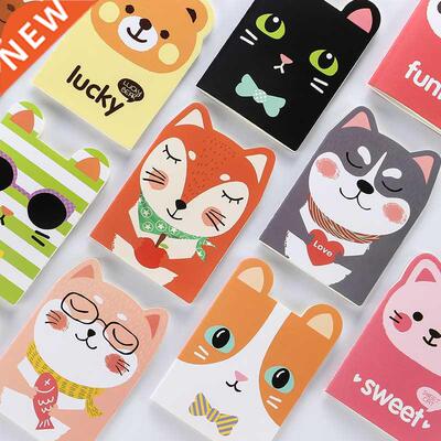 (4 Pieces/lot) Korean Creative Cartoon Notebook Portable Min