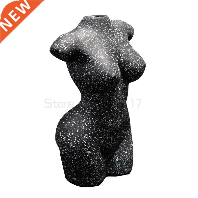 Modern Resin Abstract Woman Nude Vase Flower Arrangement