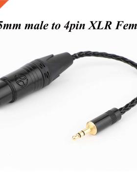 .5mm Trrs Balanced Male to 4 pin XLR Balanced Female Headp