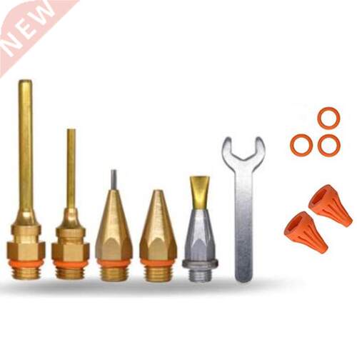 11Pcs Glue Copper Nozzle Small-Bore Long Short Large Diamete