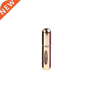 5ml Portable Mini Aluminum Refillable Perfume Bottle With Sp