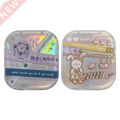 Contact Lens Box with Mirror Tweezers Remover Tool for Outdo