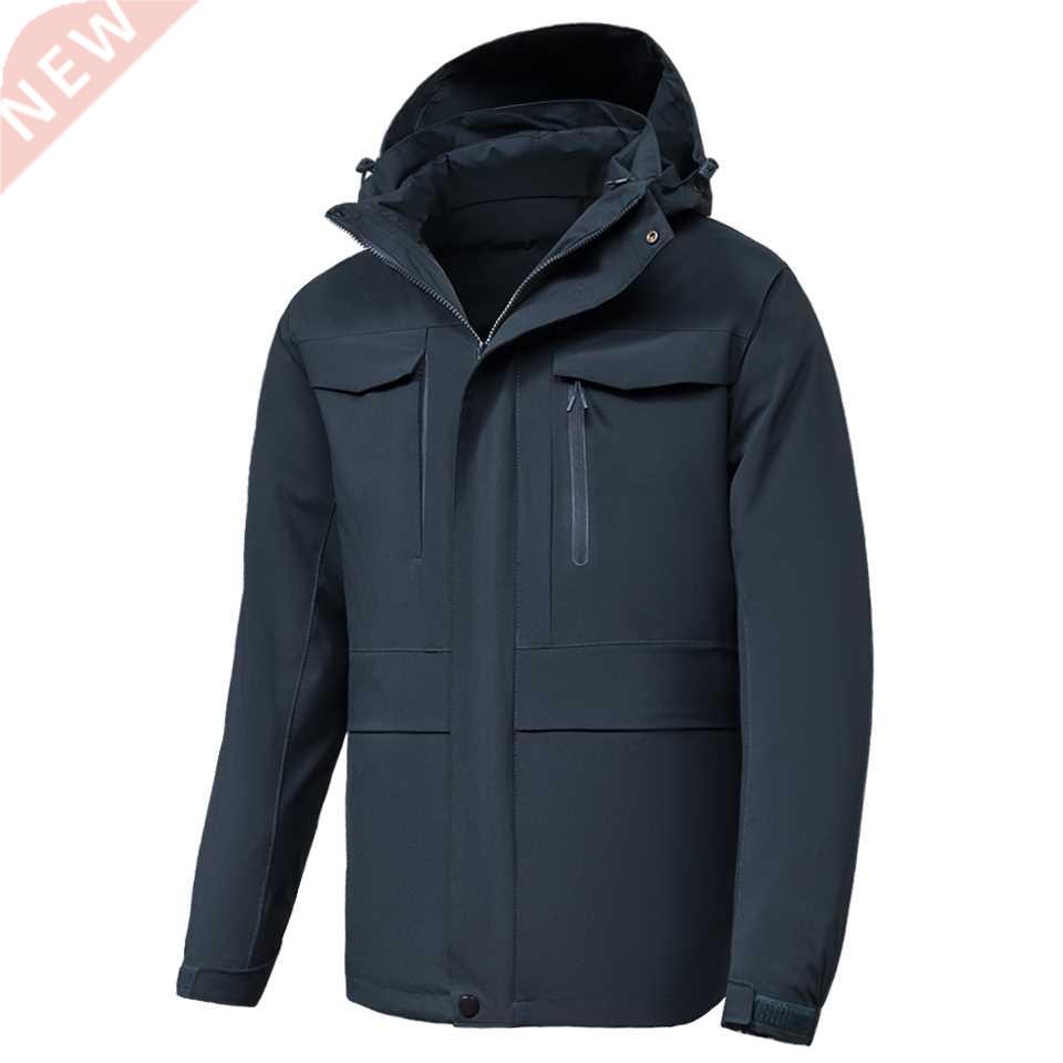 8XL Men Women Winter New Outfit Multi-function Down Jacket P