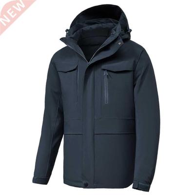 8XL Men Women Winter New Outfit Multi-function Down Jacket P
