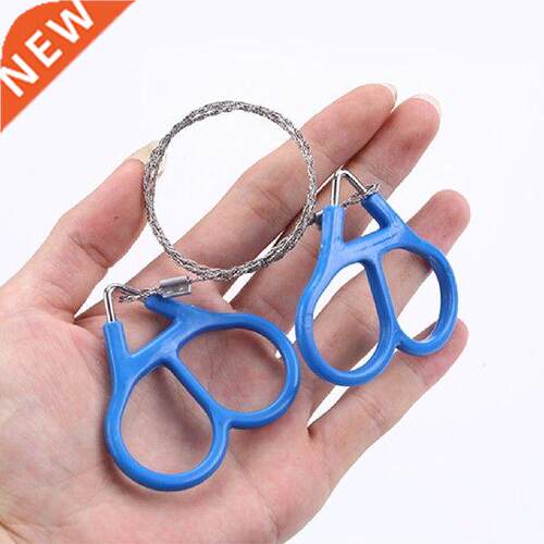 Outdoor Survival Tools Manual Hand Steel Wire Saw Hand
