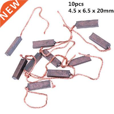 10Pcs New Carbon Brushes Wire Leads Generator Generic