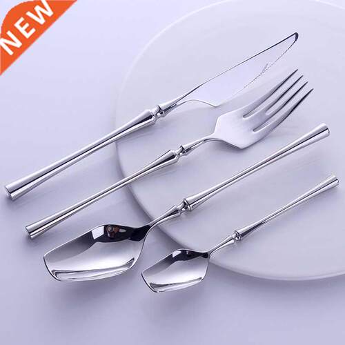 Western Portable Cutlery Set Travel Tableware 24pcs 304 Stai