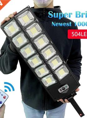Newest 10000 Lumens Solar Lght Outdoor Waterproof LED Lamp