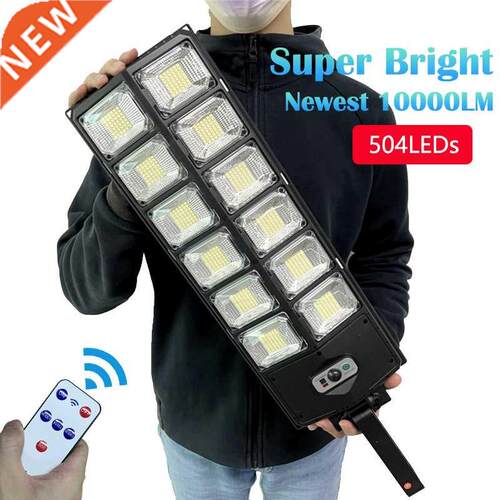 Newest 10000 Lumens Solar Lght Outdoor Waterproof LED Lamp