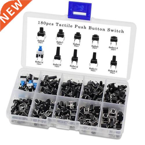 Tactile Push Button Switch Micro-Momentary Tact Assortment K